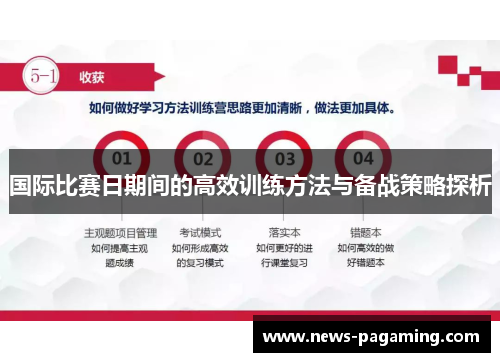 国际比赛日期间的高效训练方法与备战策略探析